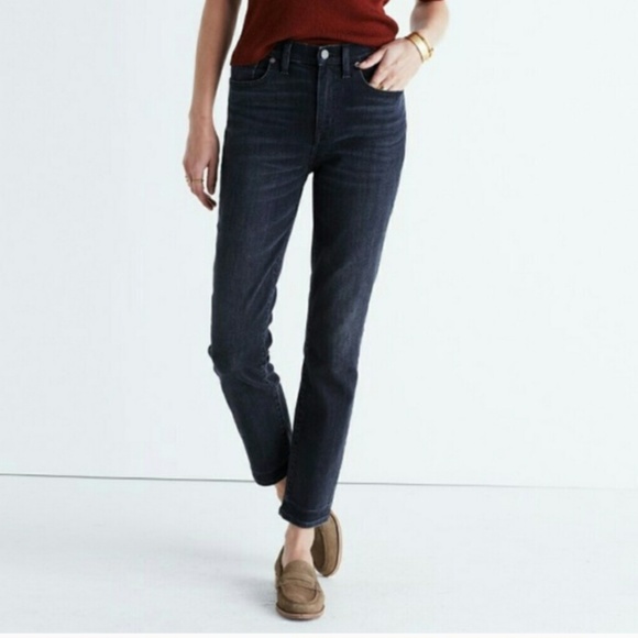 Madewell Denim - Madewell Cruiser Straight High Rise Jean in Weller
